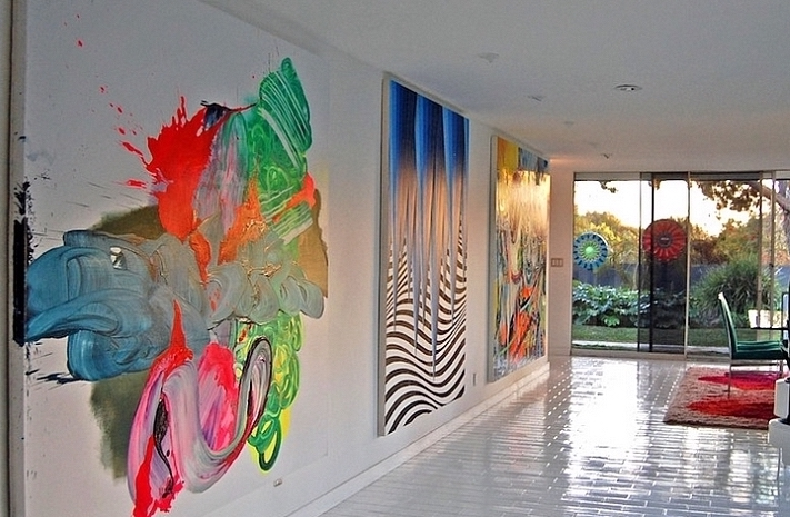 Artwork painted in a private residence by Dana Nichols